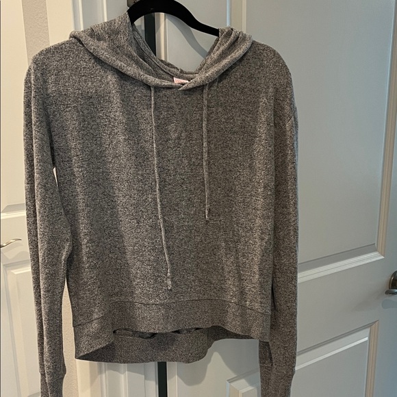 Make + Model Heather Gray Hoodie - Picture 1 of 3
